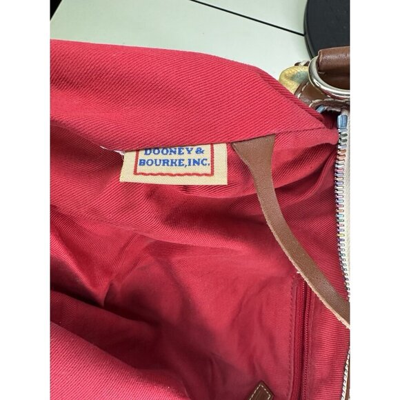 VTG Dooney & Bourke Colorful Alphabet Print Women's Bag (yellowed PVC) - Picture 11 of 13